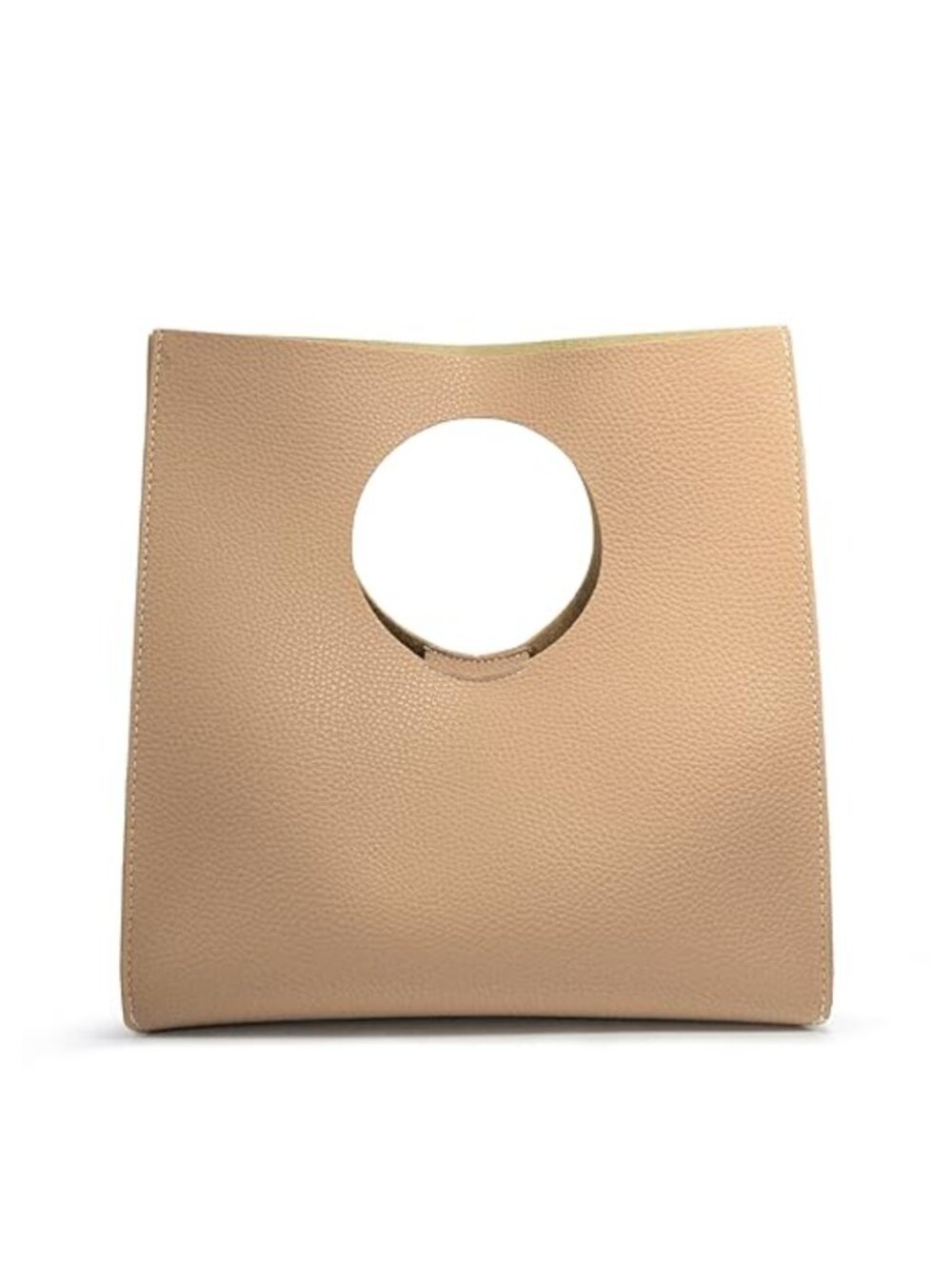 PU Leather Handbag Clutch Small Tote Minimalist